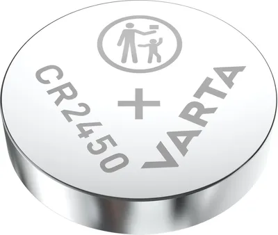 Produktbild von Varta CR2450, Einwegbatterie, CR2450, Lithium, 3 V, 4 Stück(e), 570 mAh