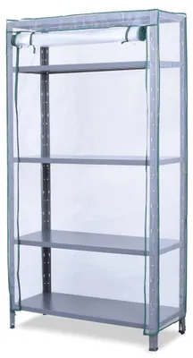 Schutzhaube für Regale 90x40 cm, Höhe 185-195 cm