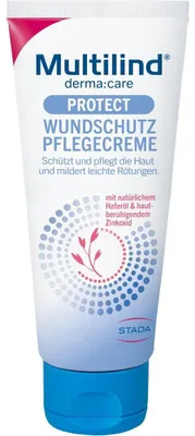 Produktbild von Körpercreme, Stada, Multilind, mit Zinkoxid und Haferöl, zum Schutz von Wunden, 100ml