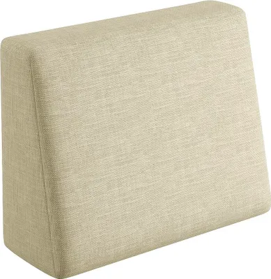 Produktbild von sunnypillow Palettenkissen mit abnehmbarem Bezug Seitenkissen 60x40x20/10cm Cremefarben