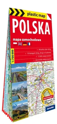 Image de Carte routière de Pologne au 1/700 000 en plastique - Ouvrage collectif