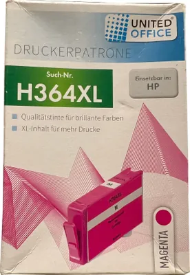 Produktbild von United Office Druckerpatrone H364XL Kompatibel mit HP Magenta