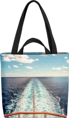 Produktbild von VOID Urlaub Kreuzfahrt Meer Tasche 33x33x14cm,15l Einkaufs-Beutel Shopper Einkaufs-Tasche Bag
