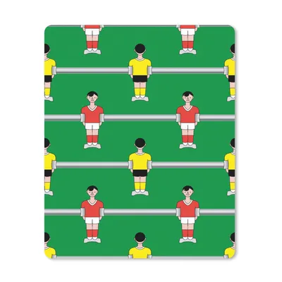 Produktbild von MuchoWow® Mauspad Mousepad Muster - Fußball - Sport 30x40 cm - Mousepads - Maus Mat - Pad - Mausunterlage - Mausmatten