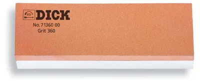 Produktbild von F. DICK Abziehstein für Messer (360, 1000 Körnung, Unterlegplatte, Winkelhalter)