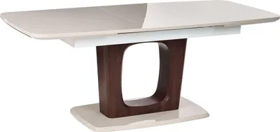 Obrázek produktu pro BELIANI Jídelní stůl světle béžový MDF deska 160/200 x 90 cm 8místný rozkládací obdélníkový moderní jídelna kuchyně