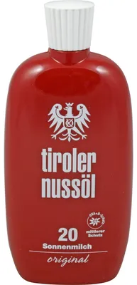 Produktbild von Tiroler Nussöl original Sonnenmilch wasserf.LSF 20, 150 ml Creme