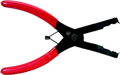 Productafbeelding van Trim-clip tang - Kunststof klemverwijderaar - Kunststof klemmen verwijderen - 80° gebogen punten - 200 mm - Transparant