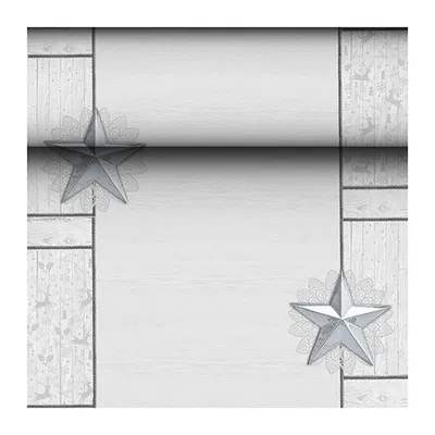 Produktbild von Tischläufer, Tissue "ROYAL Collection" 24 m x 40 cm weiss "Rising Star"