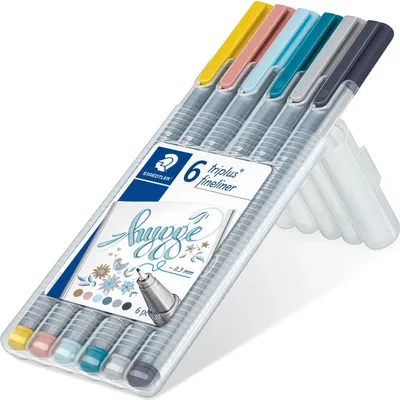 Produktbild von Staedtler Fineliner triplus Hygge 6St