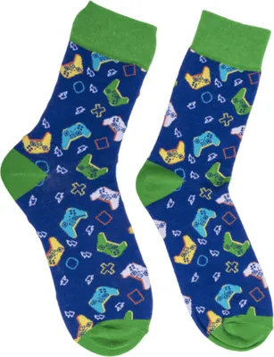 Produktbild von Gaming-Socken – ein Geschenk für echte Gamer – Größe 42–46