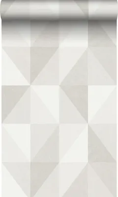 Zdjęcie produktu dla Origin Wallcoverings tapeta graficzny motyw 3D jasny beż 50 x 900 cm