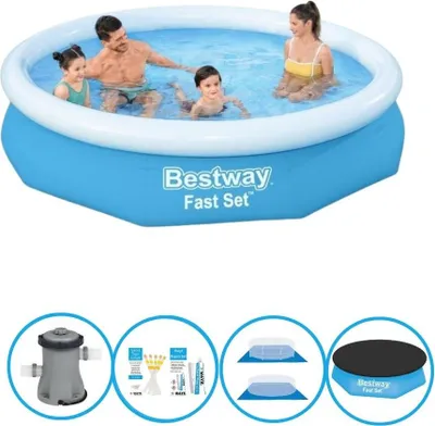 Obrázek produktu pro Bestway Pool Fast Set - včetně příslušenství - 305x66 cm