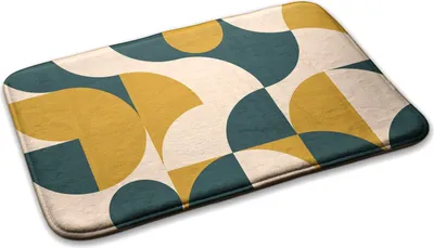 Produktbild von Teppich Teppich Wohnzimmer Schlafzimmer Modern - 75 cm x 45 cm - Geometrische Muster