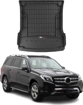 Image de Tapis de Coffre pour Mercedes Classe GLS 2015-2019 TPE Noir