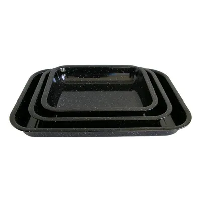Produktbild von Emailliertes Backblech 34 x 26 x 5 cm, hergestellt für BELIS/SFINX