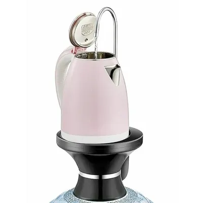 Produktbild von Elektrischer wasserspender, Automatische, per USB aufladbare Wasserpumpe – für 1- bis 5-Gallonen-Kanister, freihändige elektrische Wasserflaschenpumpe