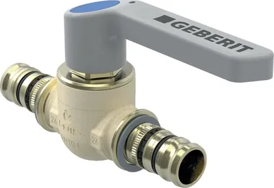 Produktbild von Geberit Mepla Kugelhahn Ms d50 mit Betätigungshebel