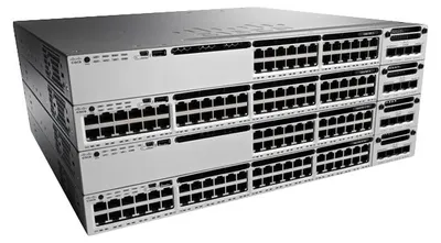 Obrázok produktu pre Cisco Catalyst WS-C3850-48T-E, Riadený, L3, Gigabit Ethernet (10/100/1000)
