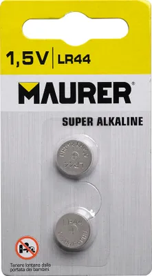 Immagine prodotto di Batteria alcalina a bottone LR44 (2 pezzi)