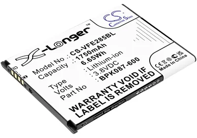 Produktbild von TECHTEK Akku Kompatibel mit [VeriFone] E285, IPAY E285 Ersetzt BPK087-600, für BPK087-600-01-A, für BPK087-600-01-B, für BPK087-600-01-C