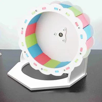 Produktbild von Hamsterlaufrad - Lautloses Rad für endlosen Laufspaß - Durchmesser 22 cm (Montage erforderlich)