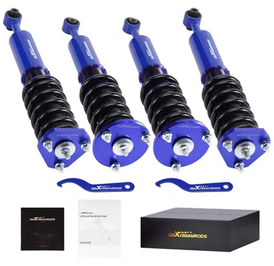 Produktbild von Gewindefahrwerk Coilover Kit - IS300 1997-2005 RWD - Höhenverstellbares Fahrwerk - Racing Stoßdämpfer - Öldruck Federbeine - Komplettsatz