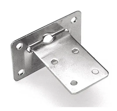 Produktbild von Tischplattenhalter, 85x55mm, Edelstahl A2