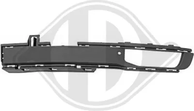 Produktbild von DIEDERICHS Lüftungsgitter Grill Stoßfänger für VW Transporter VI Bus (SGB, SGG, SGJ) Schwarz