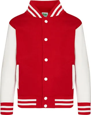 Immagine prodotto di Giacca Varsity da bambino di Just Hoods