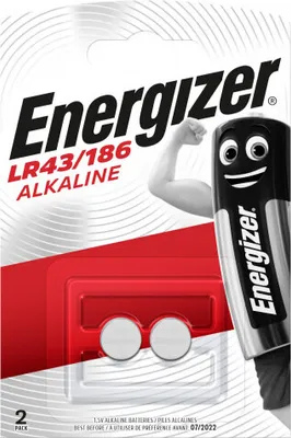 Obrázek produktu pro Baterie Energizer alkalická  1,5V LR43 /186 - 2 ks