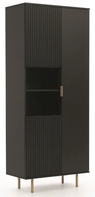 Produktbild von NUBIA Bücherregal R3D Schrank , Mehrzweckschrank (Schwarz)