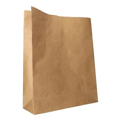 Produktbild von Blockbodenbeutel, Kraftpapier 40 cm x 32 cm x 11 cm braun