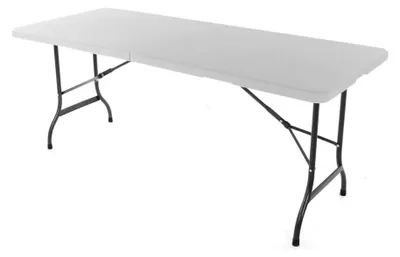 Obrázok produktu pre Záhradný skladací stôl, 183 cm