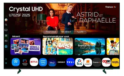 Zdjęcie produktu dla Samsung TU50U7025FK, 127 cm (50"), 3840 x 2160 px, LED, Smart TV, Wi-Fi, Czarny