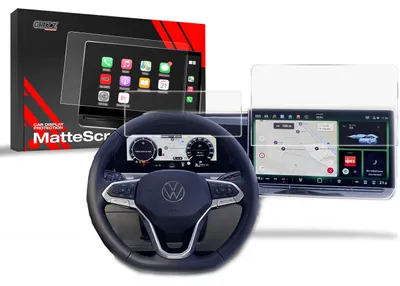 Obrázek produktu pro Matné sklo GrizzGlass CarDisplay Protection  Volkswagen VW Passat B9 12,9" (2024-2026) [2in1]