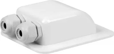 Immagine prodotto di Pressacavo bianco, doppio, incluso pressacavo