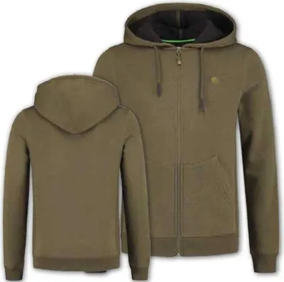 Produktbild von Korda Kore Olive Zip Hoodie - Größe: S