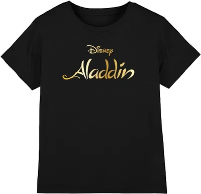 Immagine prodotto di Aladdin - Maglietta per bambini TV4056 (128) (Nero)