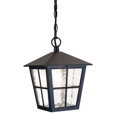 Immagine prodotto di Lampada a sospensione da esterno Canterbury 1xE27 nera Elstead BL48M-BLACK