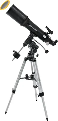 Obrázok produktu pre Bresser - 11276 - Polaris-II 102/600, refraktorský teleskop s montážou EQ3, adaptérom pre smartfón a slnečným filtrom