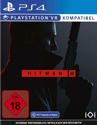 Produktbild von Square Enix Hitman III, PlayStation 4, M (Reif), Physische Medien, Virtual Reality (VR)-Headset erforderlich