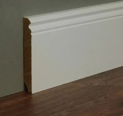 Produktbild von Sockelleiste / Fußleiste / Bodenleiste Bergamo-9 (65779) - Weiß