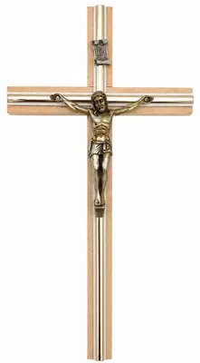 Produktbild von Elzusha – Handgefertigtes Holz-Wandkreuz mit Jesus-Figur für religiöse Dekoration