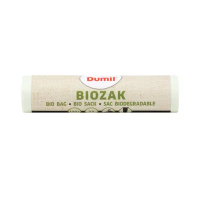 Immagine prodotto di Dumil - Sacco per rifiuti biologici Dumil per GFT, 16 micron, 140 l, rotolo da 3 pezzi, verde