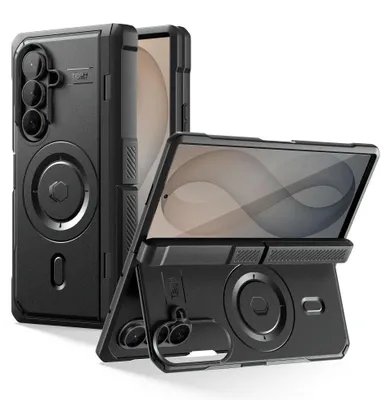 Produktbild von Handyhülle 360° für Galaxy Z Fold8 Ultra, Tech- Protect Polyamid Pro MagSafe, Schwarz