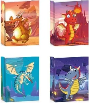 Obrázok produktu pre Torebka prezentowa L mix wzorów 31 x 12 x 40 cm