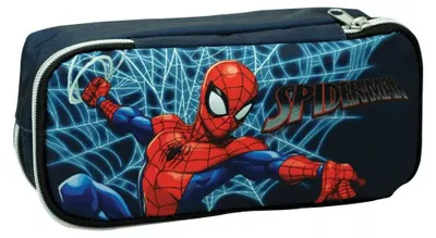 Obrázek produktu pro Pouzdro na psací potřeby Spiderman Frame se 2 přihrádkami, 26 cm