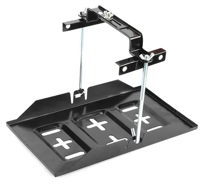 Image de Kit de fixation pour support de batterie de stockage, avec bride de serrage et accessoire pour voiture 19 cm