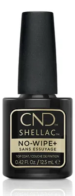 Immagine prodotto di CND Shellac No-wipe+top coat, incolore, 7,3ml